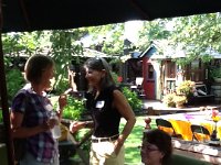 Lunch 24  Alana Syverson McHugh, Kathy Birch Durbin, Lucy DesAulniers Conley